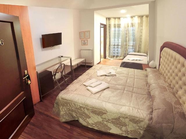 Camera tripla del bed and breakfast la Fiera di Roma