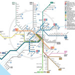 Mappa mezzi pubblici Roma